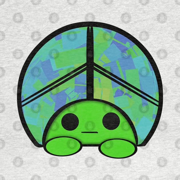 Turtle World Peace Sign by FlippinTurtles